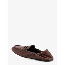 Ruches leather loafers