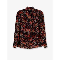 Printed silk shirt