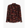 Printed silk shirt