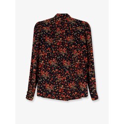 Printed silk shirt