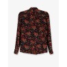 Printed silk shirt