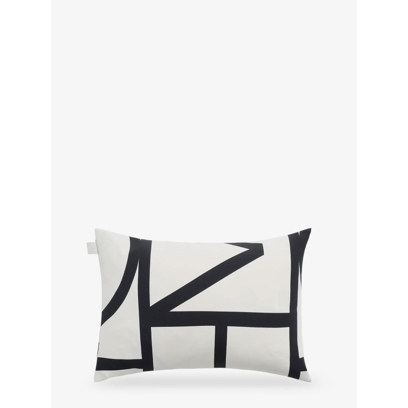 Padded pillow with Monogram print