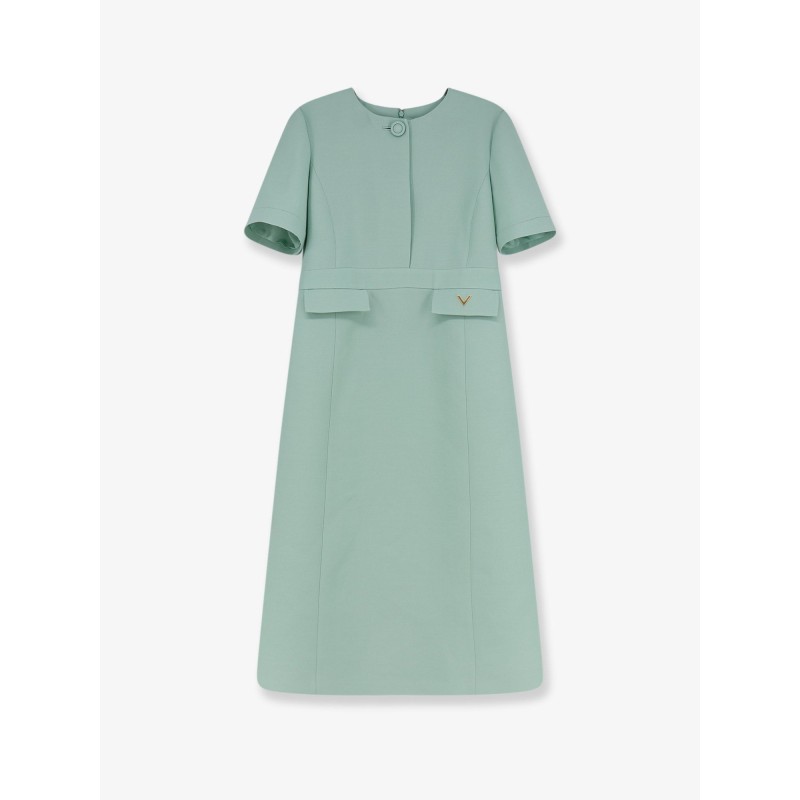 Crepe Couture Midi Dress
