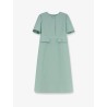 Crepe Couture Midi Dress