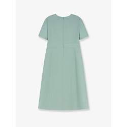 Crepe Couture Midi Dress