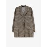 Silk shirt with GG print