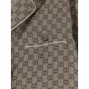 Silk shirt with GG print