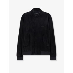 Suede bomber
