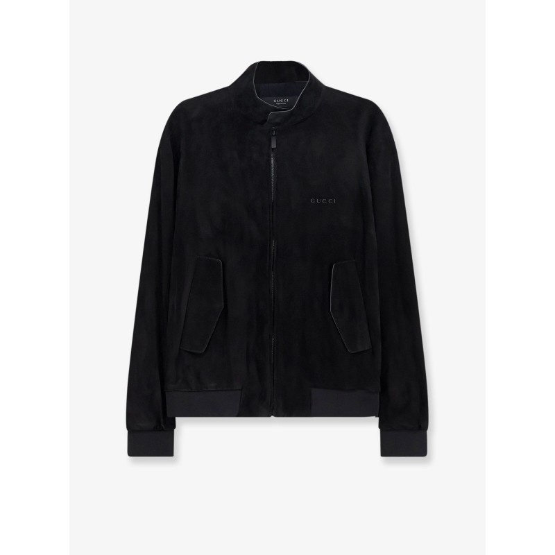 Suede bomber