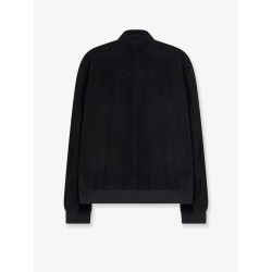 Suede bomber