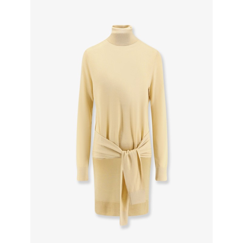 Wool and silk turtleneck