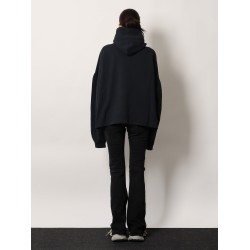 Cropped cotton sweatshirt