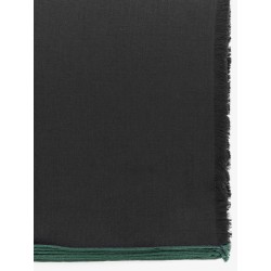 Wool and silk blend scarf with GG motif
