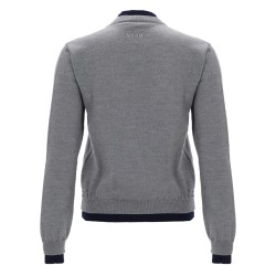 CARDIGAN CON DETTAGLIO DOPPIO BORDO