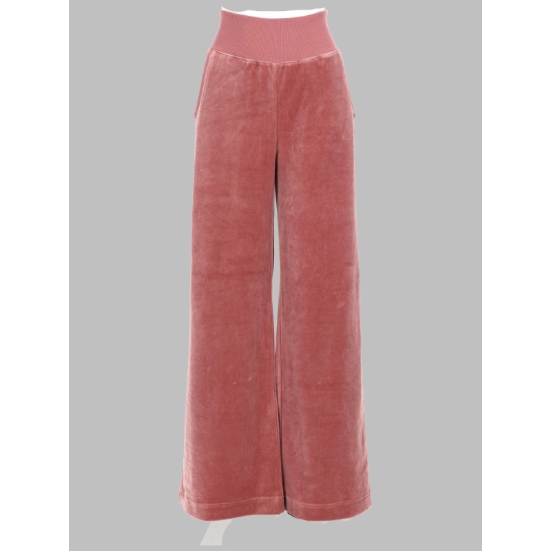 athleisure chenille trousers