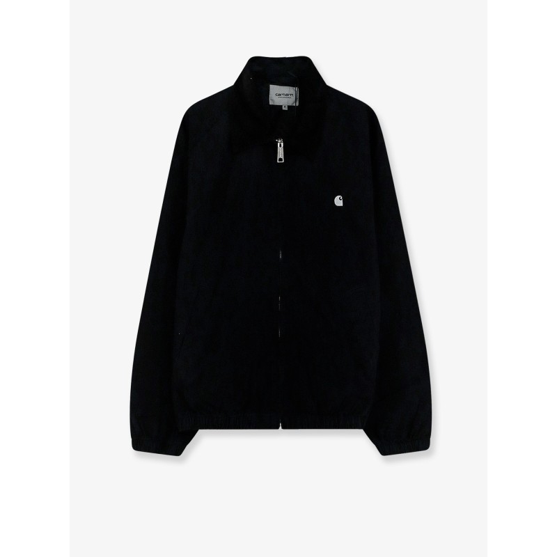 Madison Ripstop cotton jacket with embroidered logo on the front