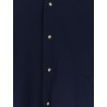 Cotton blazer with printed lining