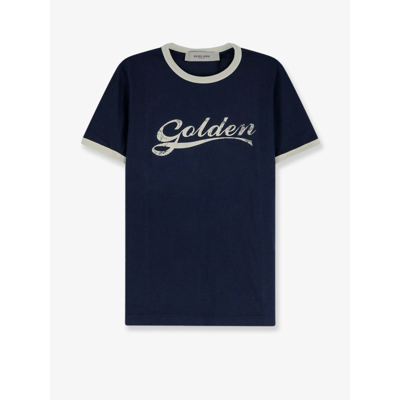 Cotton T-shirt with printed logo on the front