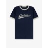 Cotton T-shirt with printed logo on the front