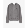 Cotton blend sweatshirt with embroidered logo