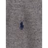 Cotton blend sweatshirt with embroidered logo