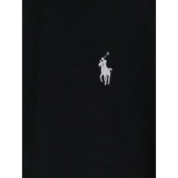 Cotton blend sweatshirt with embroidered logo