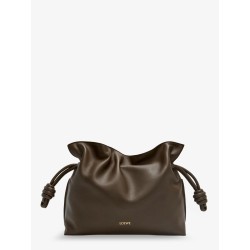 Flamenco leather clutch bag