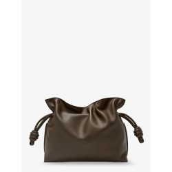 Flamenco leather clutch bag