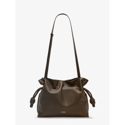 Flamenco leather clutch bag