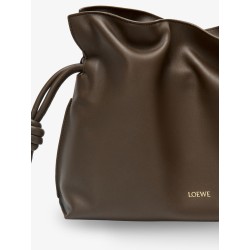 Flamenco leather clutch bag