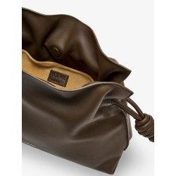 Flamenco leather clutch bag
