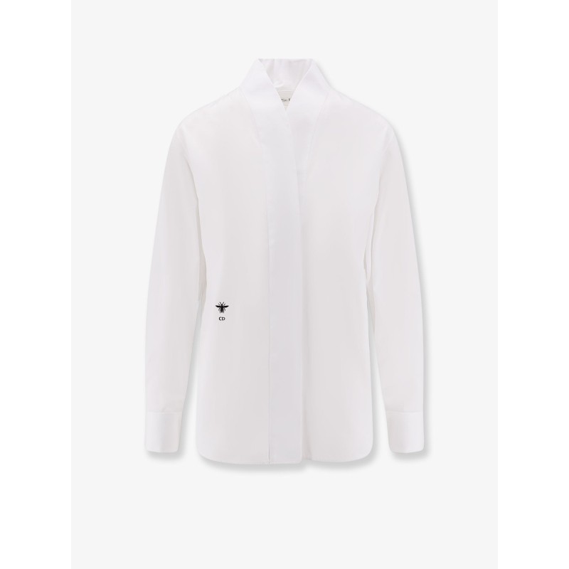 Cotton shirt with embroidery