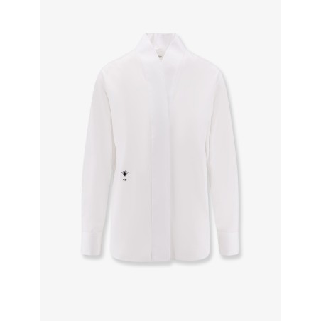 Cotton shirt with embroidery