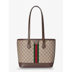 Ophidia GG fabric shopping bag
