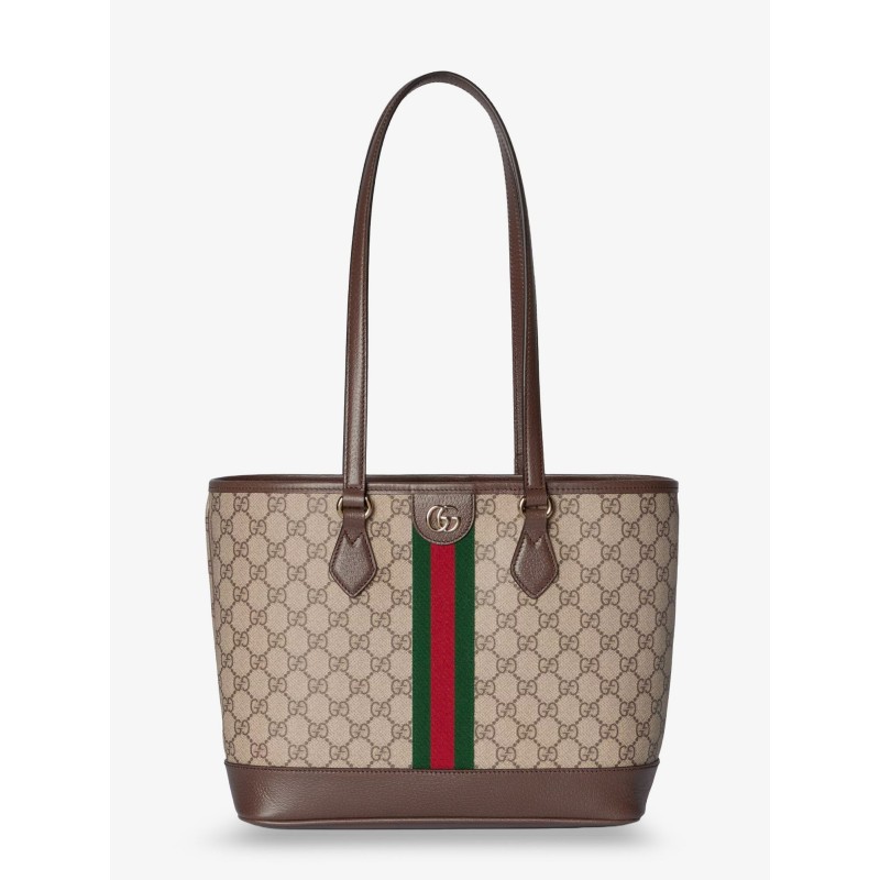 Ophidia GG fabric shopping bag