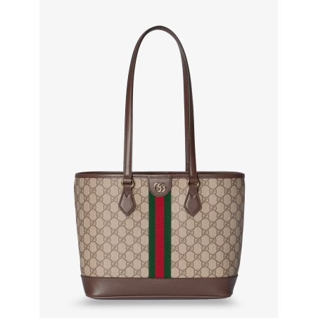 Ophidia GG fabric shopping bag