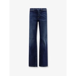 Blue denim jeans with Nastro Web profiles