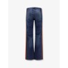 Blue denim jeans with Nastro Web profiles