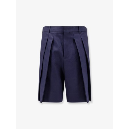 Paula's Ibiza linen and cotton bermuda shorts