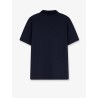 Cotton polo shirt with Web print on the front