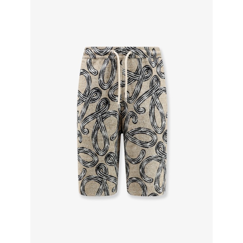 Paula's Ibiza - Terrycloth shorts with iconic print