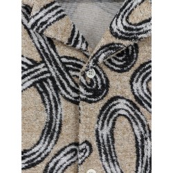 Paula's Ibiza - Terrycloth shirt with iconic print