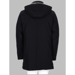 CAPPOTTO IN LANA CON CAPPUCCIO