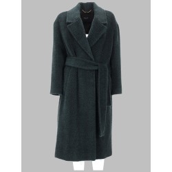 CAPPOTTO IN ALPACA E LANA CON CINTURA