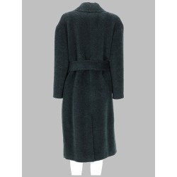 CAPPOTTO IN ALPACA E LANA CON CINTURA