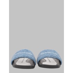 SANDALO SLIDE IN DENIM