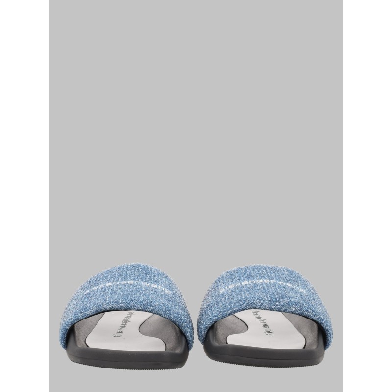 SANDALO SLIDE IN DENIM
