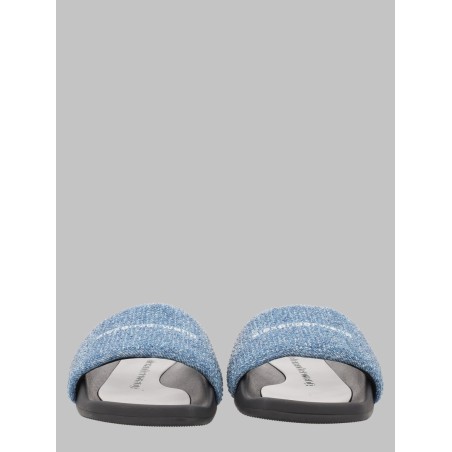 SANDALO SLIDE IN DENIM