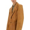 LEATHER OPENING BLAZER
