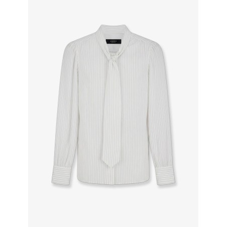 Striped silk shirt